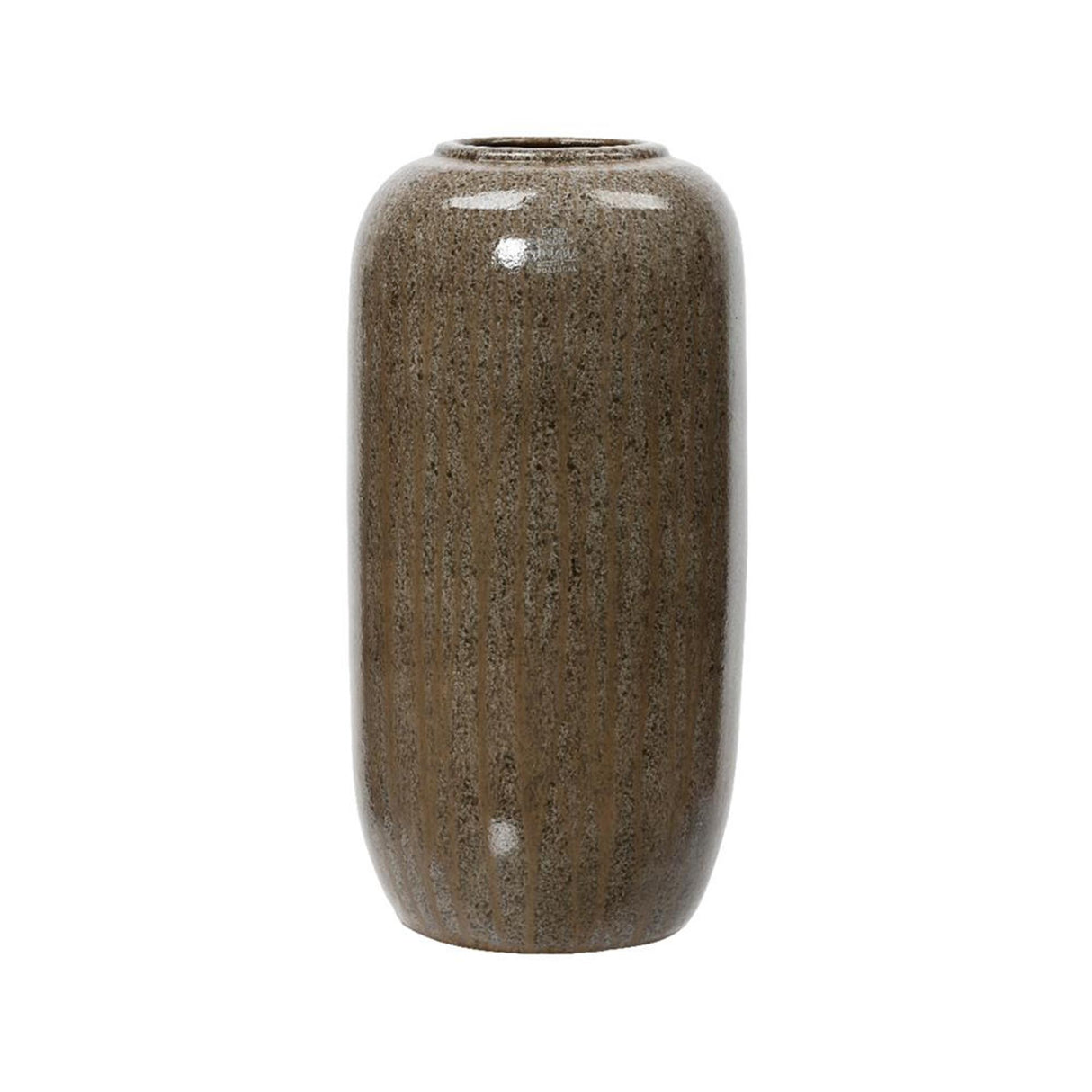Decoris vase terracotta h30cm brown
