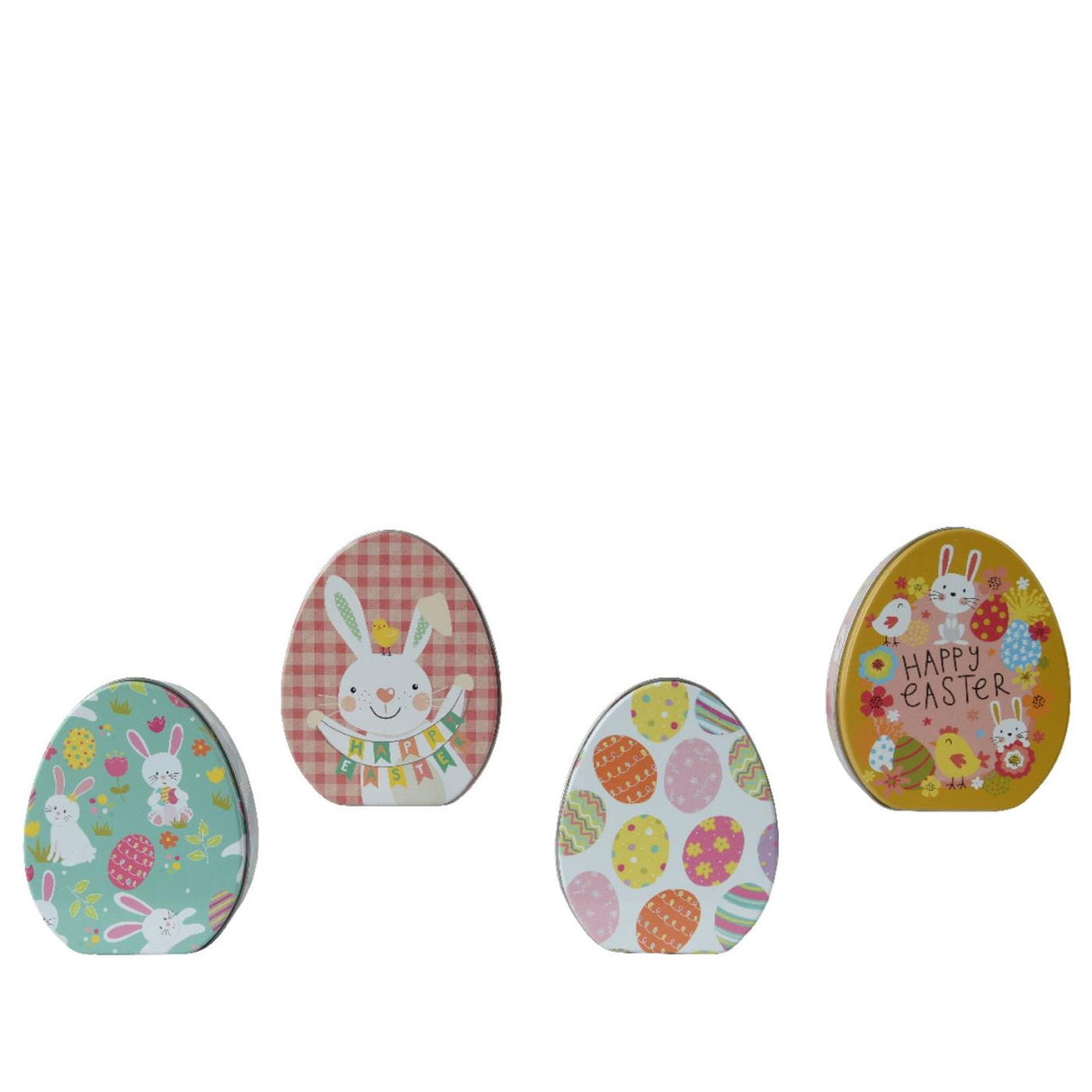 Decoris storage tin Easter 4.5cm9.5cmh11.5cm
