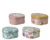 Decoris storage tin Easter 4.5cm9.5cmh11.5cm