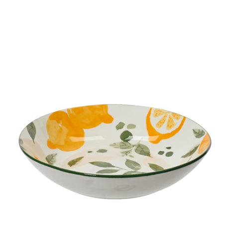 Decoris hluboký porcelánový talíř ø20cm citron