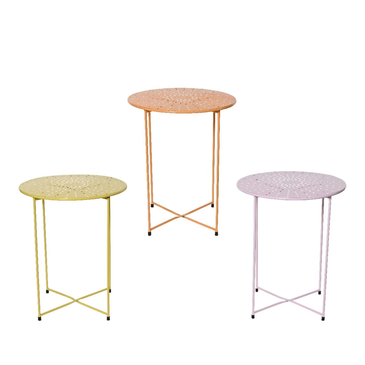 Decoris side table indoor iron h48cm
