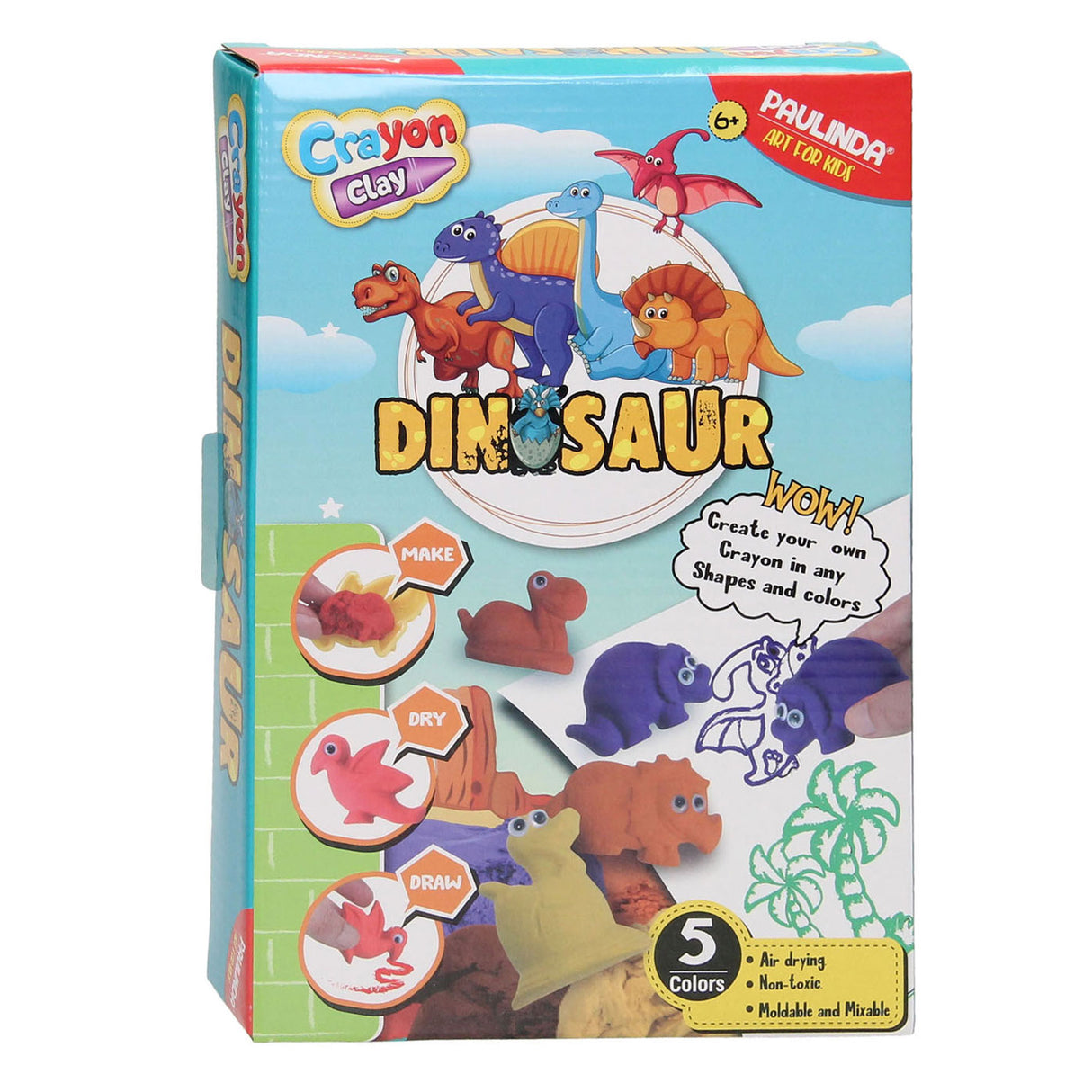 Make your own animals chalks - Dinos