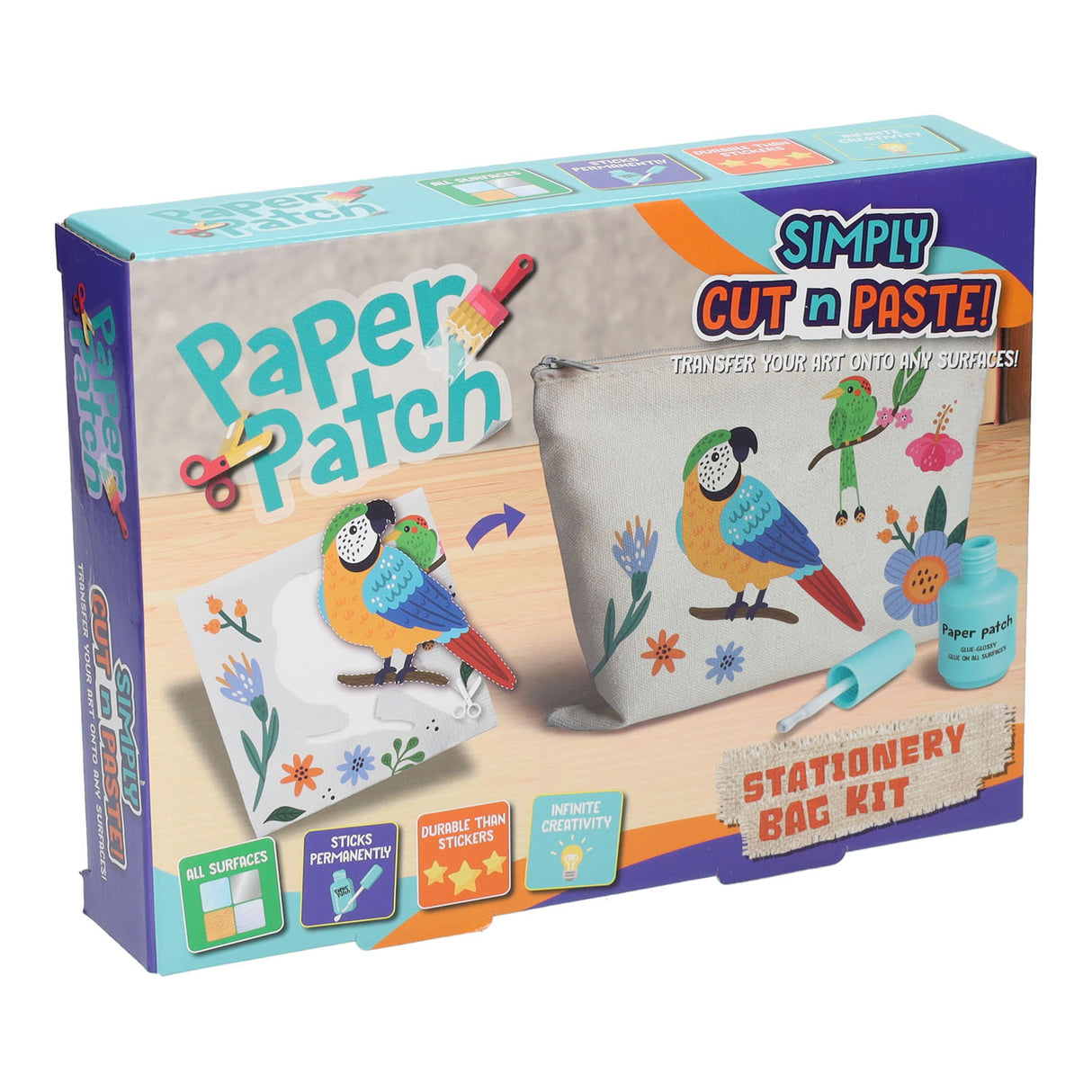 Paulinda paper patch - decorate a pencil case