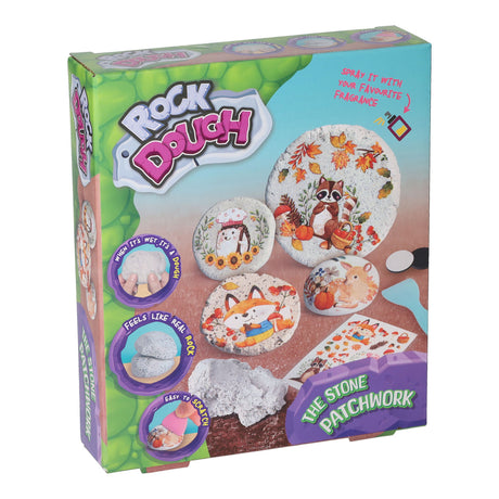 Paulinda rock dough - make and decorate stones