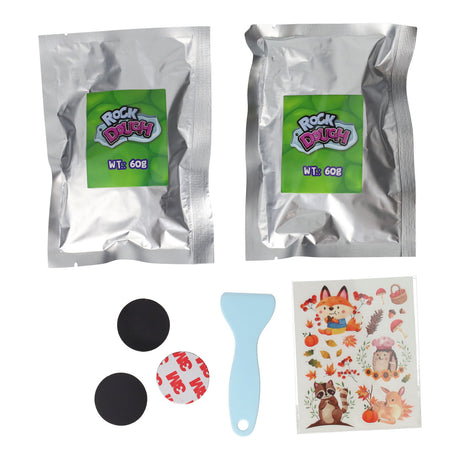 Paulinda rock dough - make and decorate stones