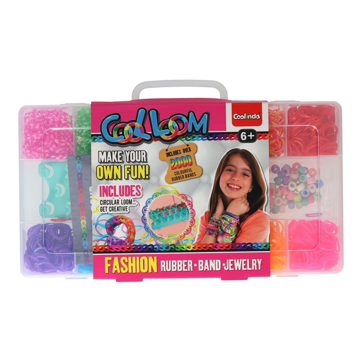 Paulinda Cool Loom en Storage Box, 2000dlg.