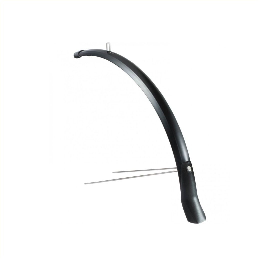 Sello Front Fender 28 x 51 mm - Matt schwaarz