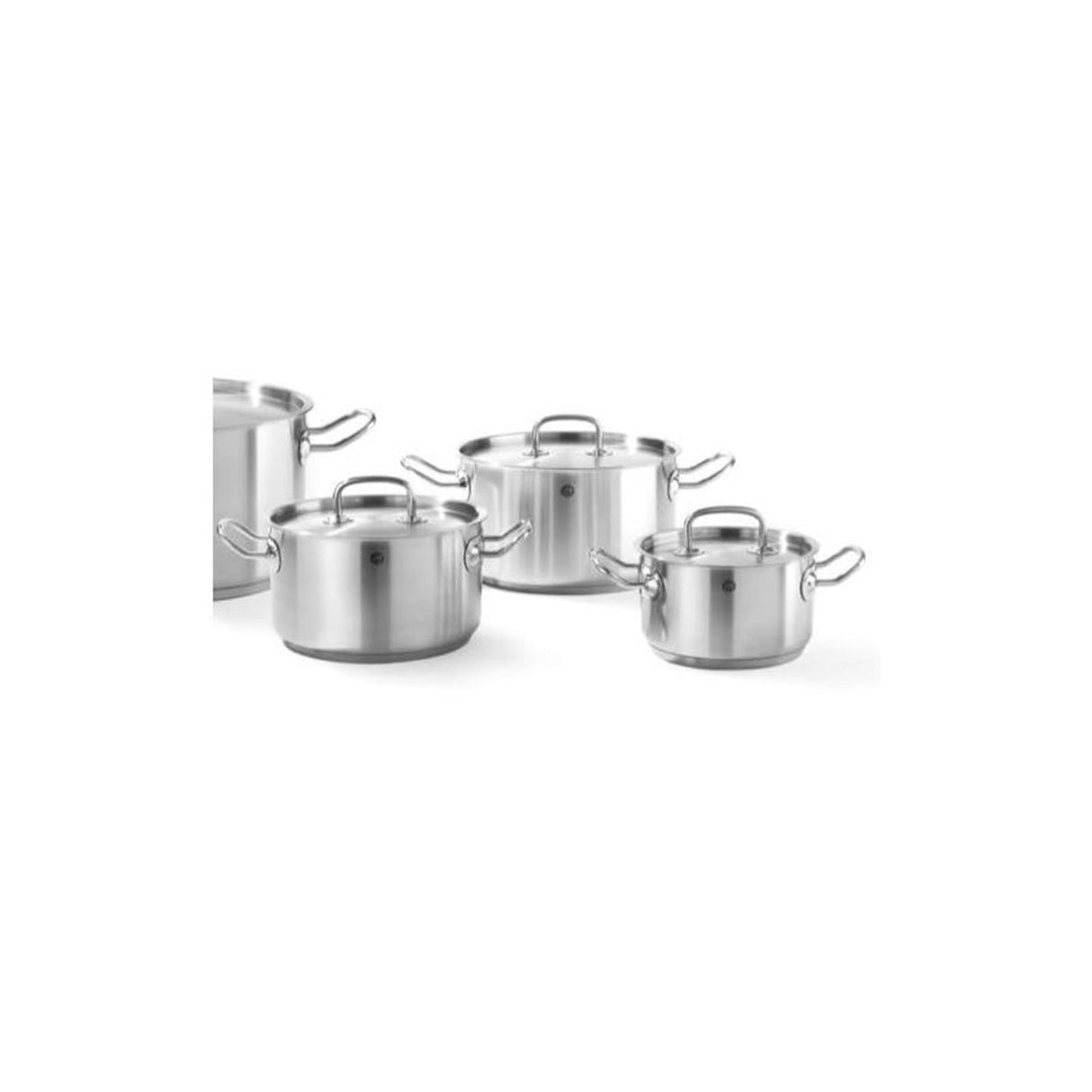 Hendi stainless steel cooking pan ø20cm 3.5l induction