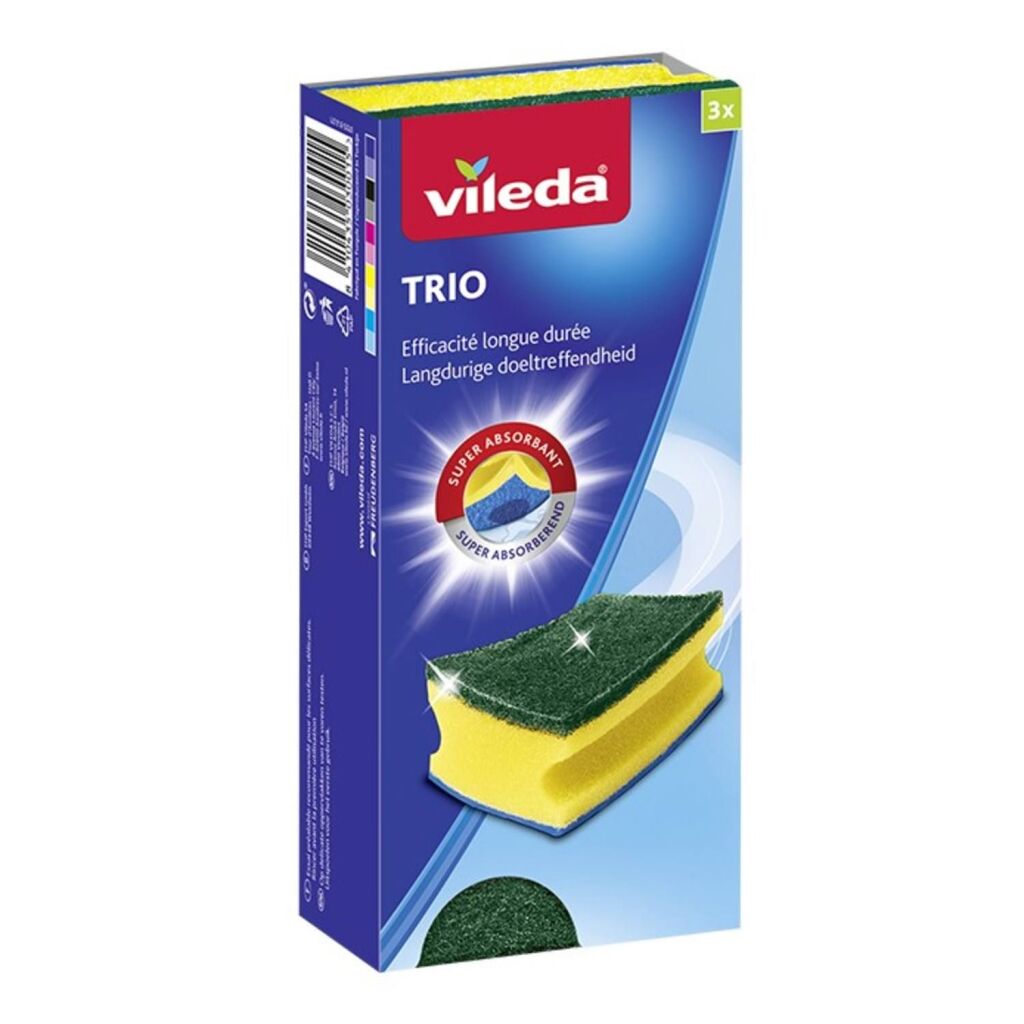 Vileda Vileda Scouring Sponge 3 sztuki