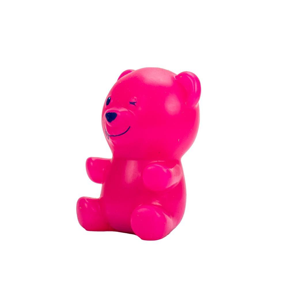 Jiggly Pets Gummymal Gummy Bear 12 cm + lumière et rose sonore