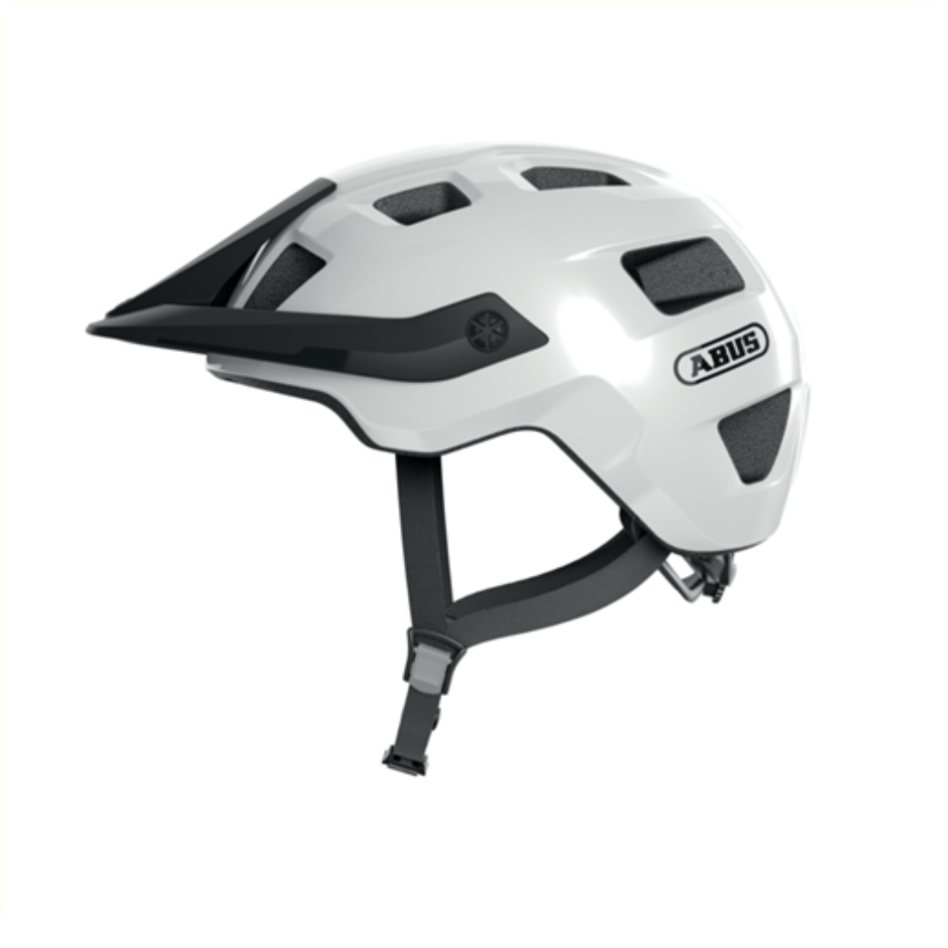 Abs Helm Motrip glänzend Weiß L 57-61 cm