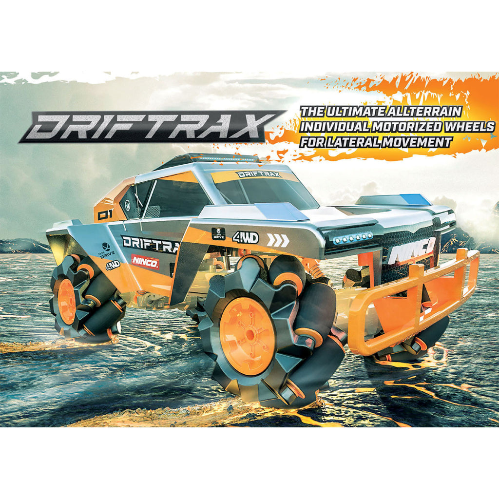 Ninco RC Drift Trax Auto 34x18x15.8 cm szary pomarańczowy