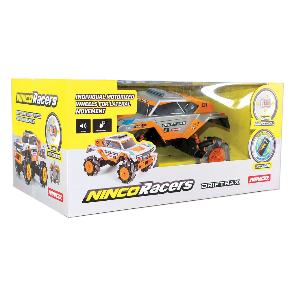 Ninco RC Drift Trax Auto 34x18x15.8 cm szary pomarańczowy