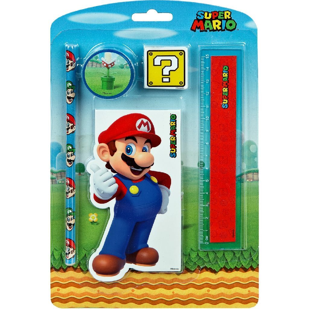 SUPER MARIO SETMACIÓN SET, 5DLG.