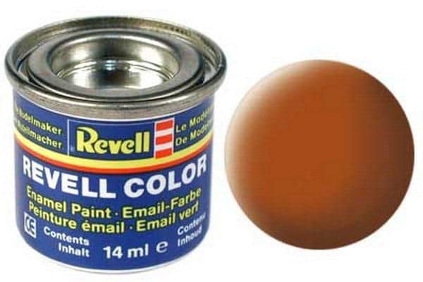 Revell maling til model byggenummer 85 brun mat