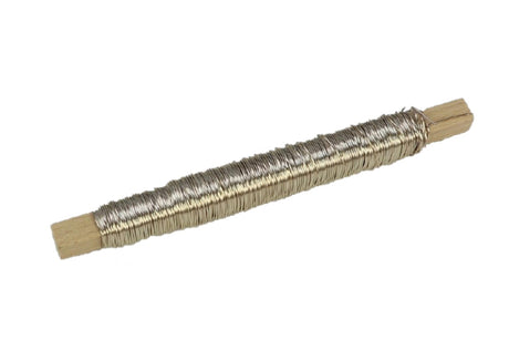 Hbx naturlig levende vikletråd kobber 0,50mm 50gr champagne