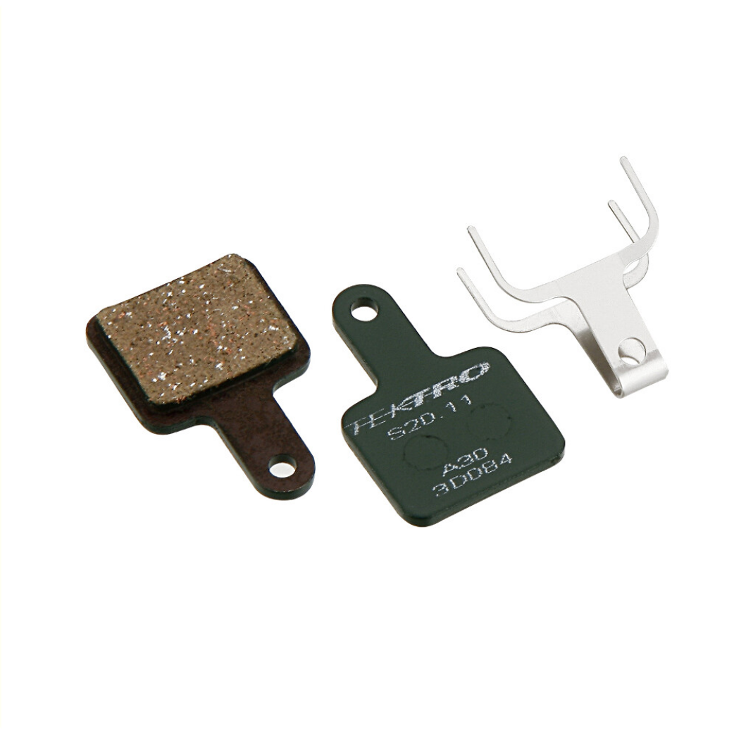 Tektro disc brake pads for s2011, organic compound per pair