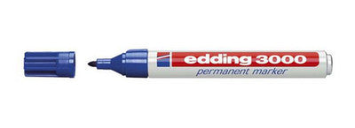 Edding permanent marker 3000 (blue)