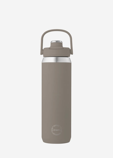 Aya ida aya ida - Sportsfläsch - Drénkfläsch - Thermosfläsch - Waasserfläsch - Edelstol - 700 ml - Driftwood