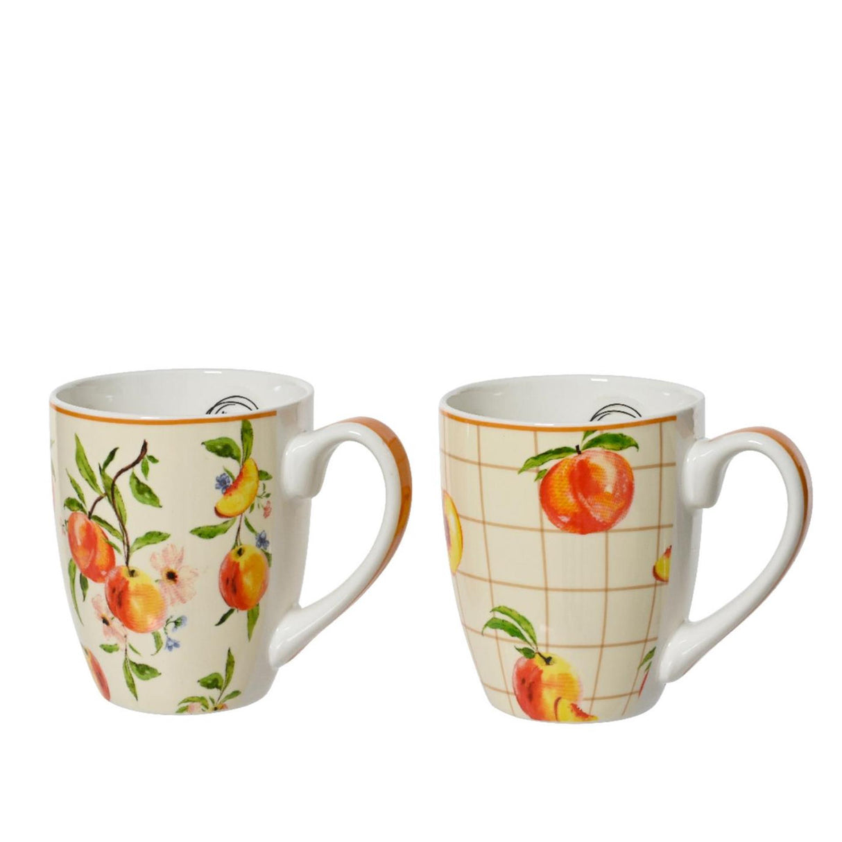 Decoris porslinsmugg 400ml persika
