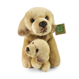 Plush labrador retriever with puppy 31cm e