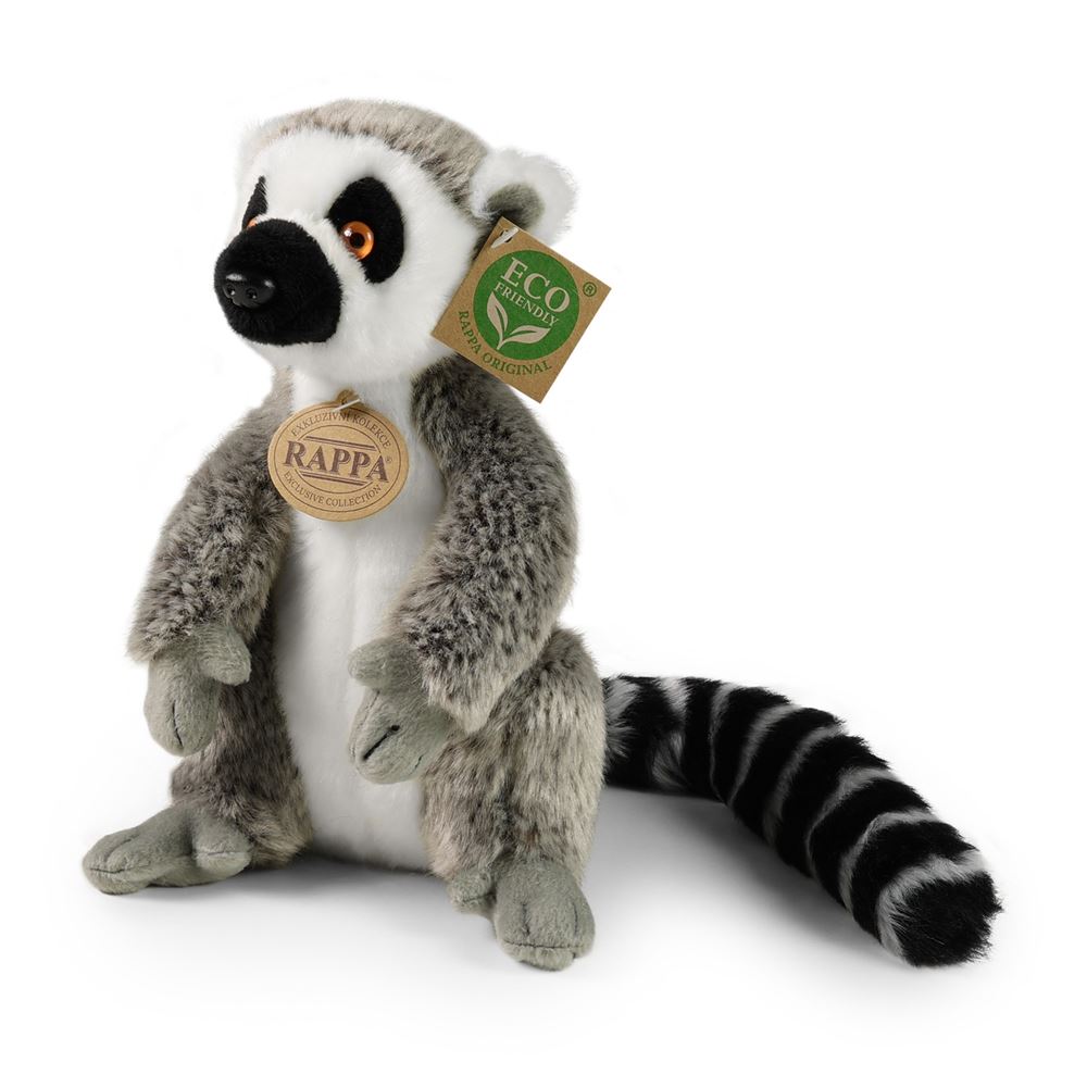 Plush lemur 22 cm eco-friendly