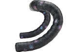 Supacaz Super Sticky Kush Galaxy Steering Lint Black Oil Slick Including Oil Slick Aluminum Steering Plug