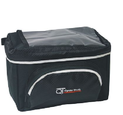 Sac de guidon Cycletech avec sangles 6,5 litres noirs