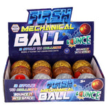 Mechanical bouncing ball with light | 12 pieces