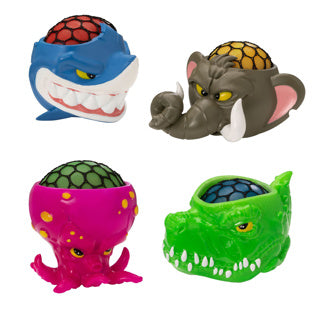 Różne figurki do wyciskania Stretcherz Braneez | 8 sztuk