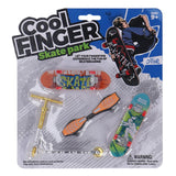 No brand finger skateboard with scooter assorted | 6 pieces
