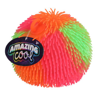 Erstaunlich cooler Pufferball 20 cm Regenbogen sortiert | 6 Stück