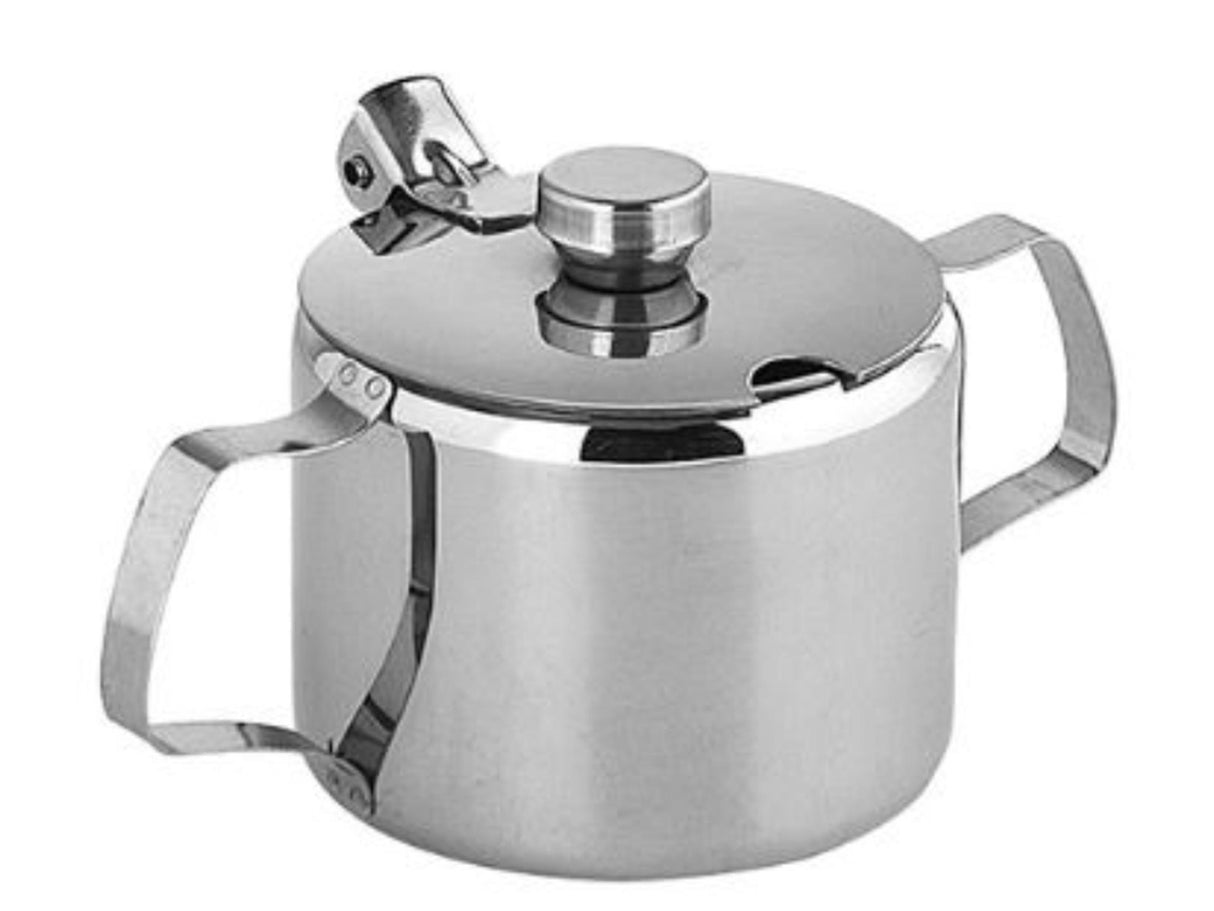 Sugar bowl stainless steel 280ml