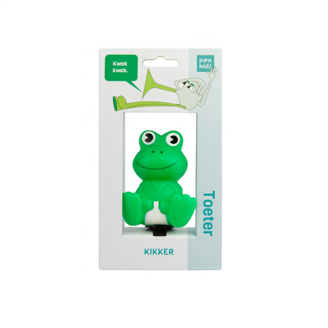 Kerékpár hupe pexkids frosch - zöld