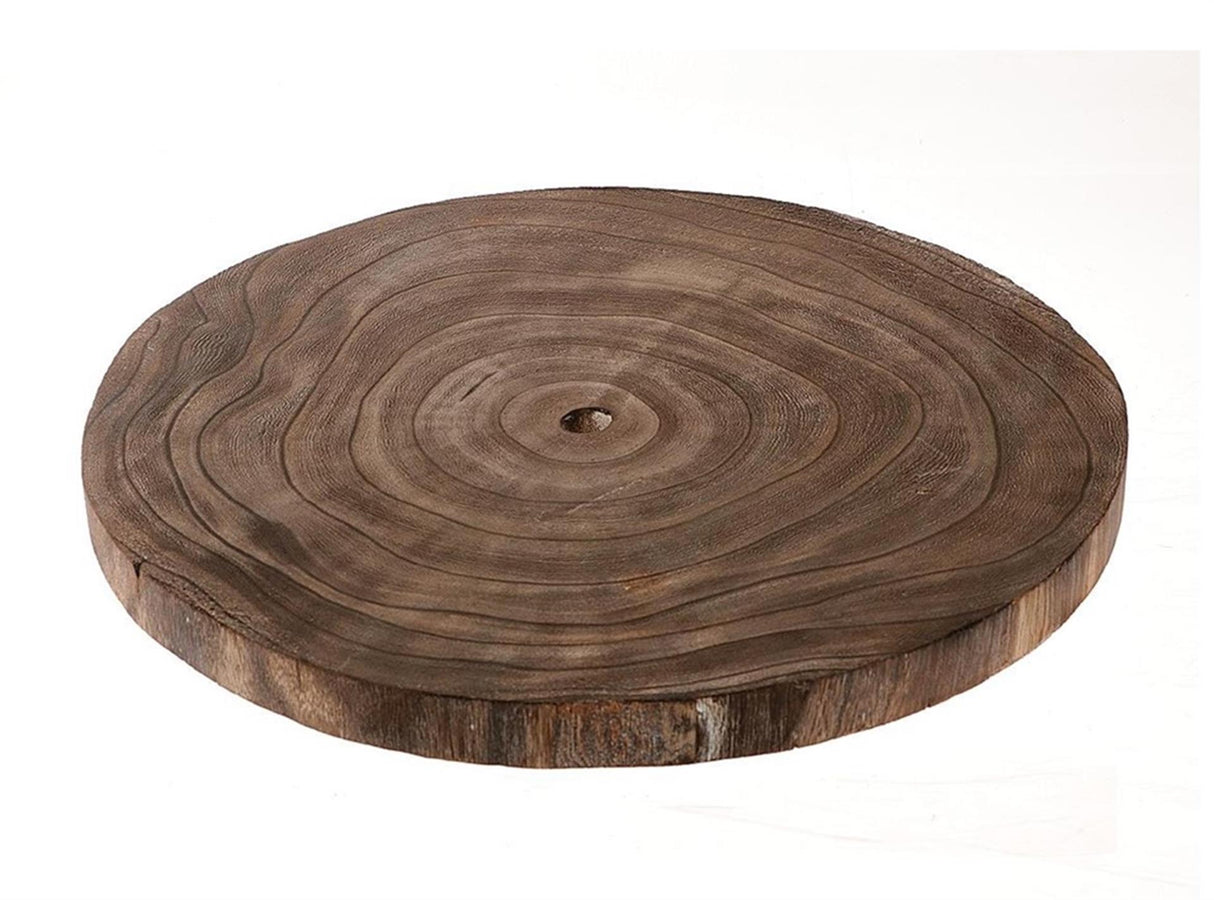 Hbx natural living basic wooden disc ø25-27cm
