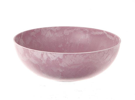 Hbx přírodní obytná mísa melamin pr.25x9cm růžová