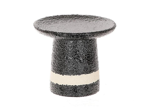 Hbx naravni živi svečnik za stebričasto svečo dia12x10,5 cm