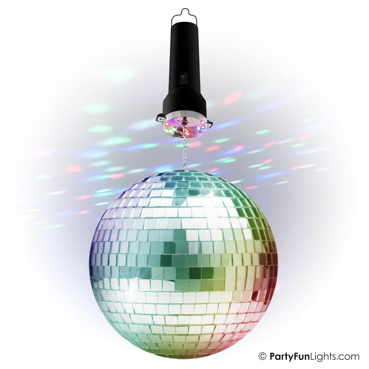 Party fun lights disco ball 20cm led multi color