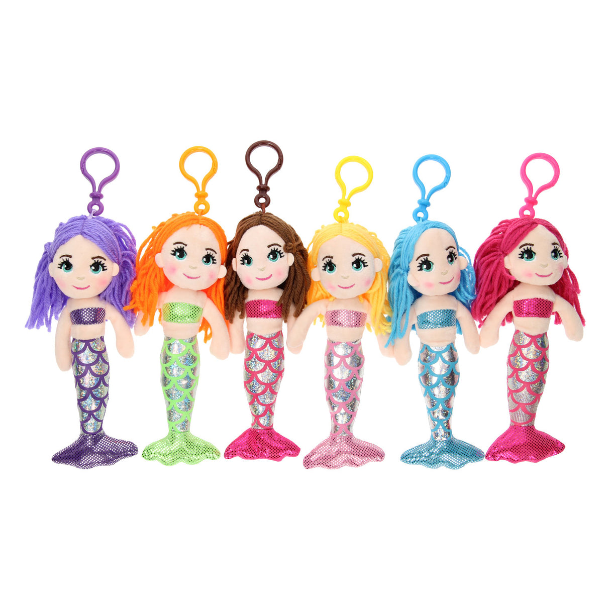 Keychain ragdoll mermaid, 21cm