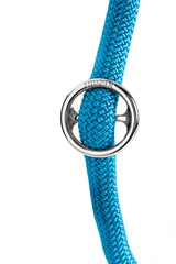 Hunter Retrieverlijn met stop freestyle turquoise