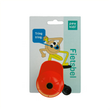 Bicycle bell pexkids pietje with yellow or red cap