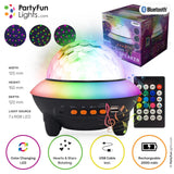 Partyfun lights bluetooth speaker ufo disco