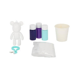 Sleutelhanger paint pawz bear | 8 stuks