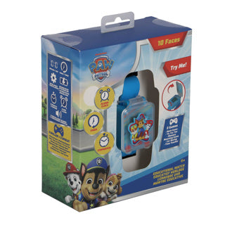 Paw patróil Accutime féachaint ag súgradh agus ag foghlaim