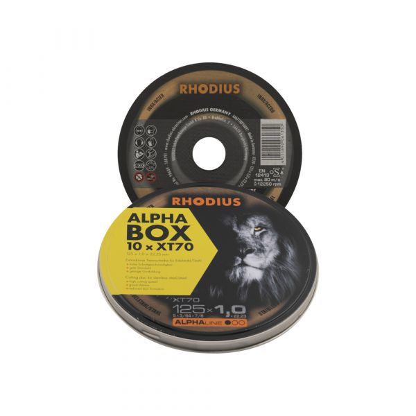 Cutting disc 125x1 10 in can