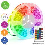 Partyfun lights led strip usb 5 meters ip65