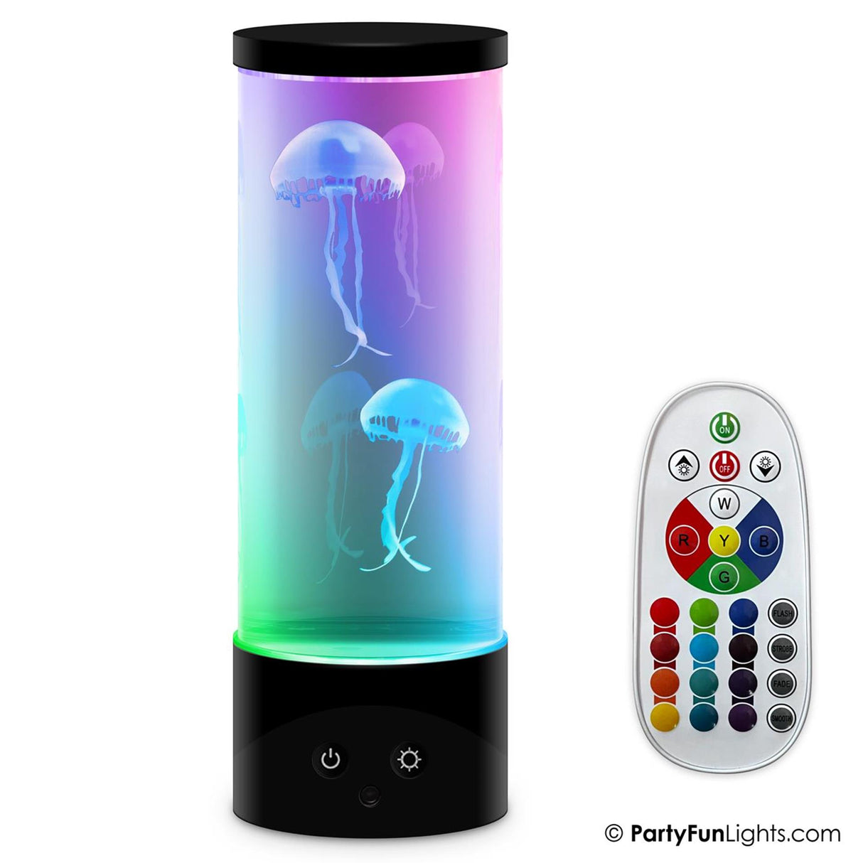Partyfun lights table lamp jellyfish led muti color