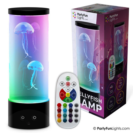 Lampa stołowa Partyfun Lights Jellyfish LED w różnych kolorach