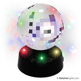 Partyfun lights table lamp disco ball mirror10cm rotating