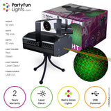 Party fun lights laser light usb led red green